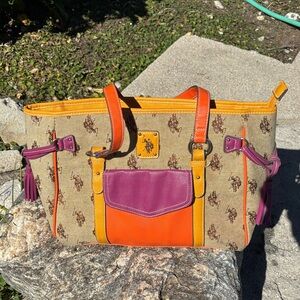 Elegant Multicolor Women's Shoulder Bag